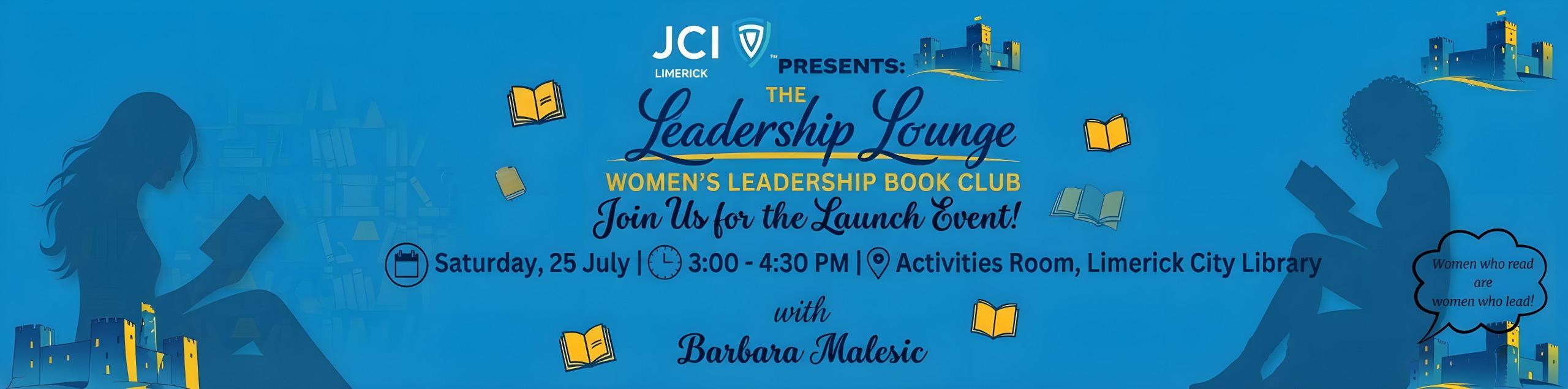 The Leadership Lounge Women's leadership book club Image